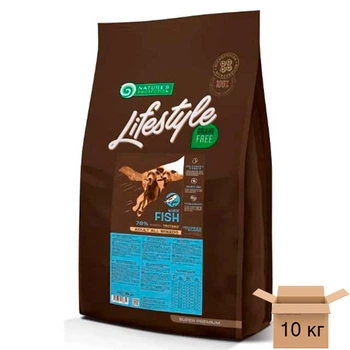 Nature's Protection Lifestyle Grain Free White Fish Adult All Breeds беззерновой корм для взрослых собак всех пород с белой рыбой - 10 кг NPLS45685