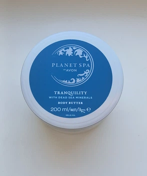 Крем для теля Avon Planet Spa "Секрет беззаботности"с натуральной морской солью 200 мл