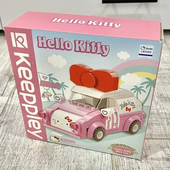 Конструктор Hello Kitty Keeppley Розовый Автомобиль Хелоу Кити