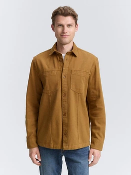 Рубашка Tom Tailor 1047332 XL Коричневая