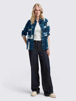 Рубашка Tom Tailor 1047586 L Синяя