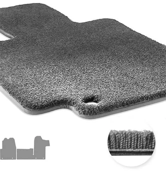 Двошарові килимки Sotra Magnum Grey для Nissan NV400 (mkI) / Interstar (mkII)(1 ряд) 2010→ (ST 91023-MG20-Grey)