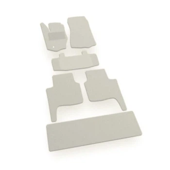 Двошарові килимки Sotra Premium White для Jeep Commander (XK)(1-2-3 ряд) 2005-2010 (ST 04282-CH-White)