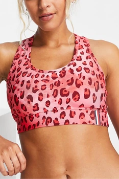 Топ для спорта Tommy Hilfiger 40(XS) Розовый леопард (134060)