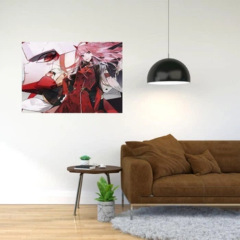 Плакат-постер с принтом Кавун Милый во Франксе Darling in the FranXX 5 А3 ПЛ000551 А3+