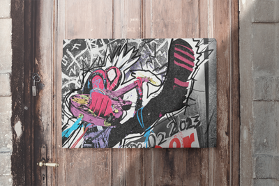 Плакат-постер з принтом Кавун Людина павук Павутина Всесвіту Spider Man across the Spider Verse Панк павук Spider A4