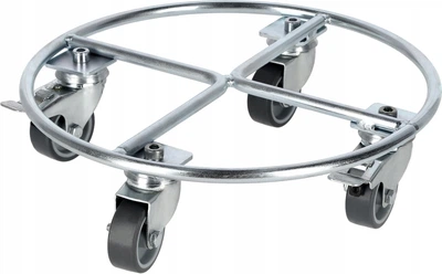 Платформа для квіткового горщика Kadax сталева на колесах 30 x 8 см K3236 (5903699422502)