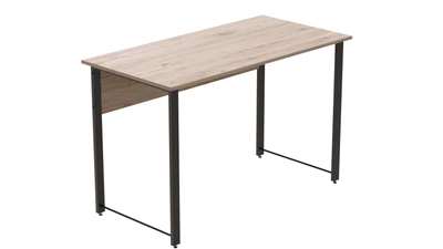 Компьютерный стол Ferrum-decor Курт 75x100x60 черный ДСП Дуб Сан-Марино 16мм