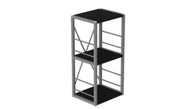 Этажерка Ferrum-decor Конект 73x34x28 см Сосна Кембра (XK00270)