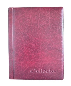 Альбом для монет разных размеров No Brand Collector 108 ячеек Бордо (hub_m1tglu)