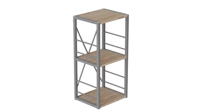 Этажерка Ferrum-decor Конект 73x34x28 см Дуб Сан-Марино (XK00266)