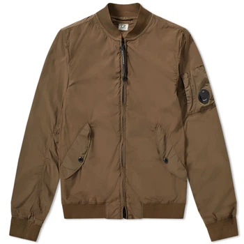 Бомбер No Brand Nycra Arm Lens Bomber Jacket Brown M
