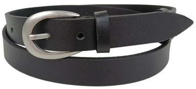 Ремень женский Skipper 115x2.5 см Черный (1678-30)