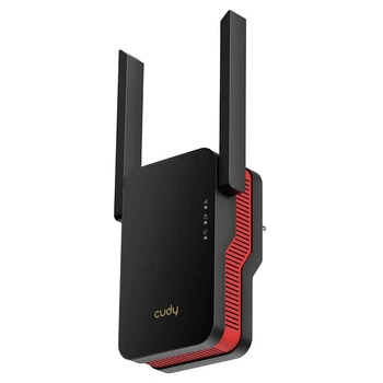 Ретранслятор Cudy RE3000 Wi-Fi 6 Mesh Gigabit Ethernet Чорний HDSYR_2899