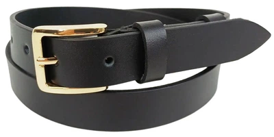 Ремень женский Skipper 110x3 см Черный (1672-30)