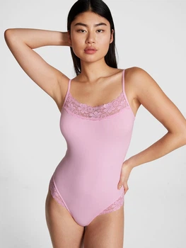 Комбидрес Victoria's Secret (1262678081711) WINK SEAMLESS RIB XS розовый