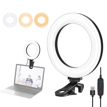 Кольцевая USB LED лампа Puluz PU568B 6,2\"