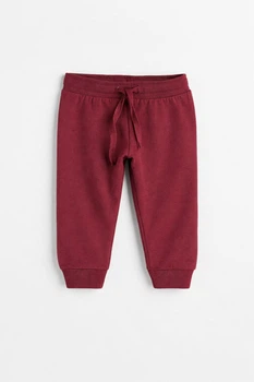 Штани H&M 594177 62см бордовий