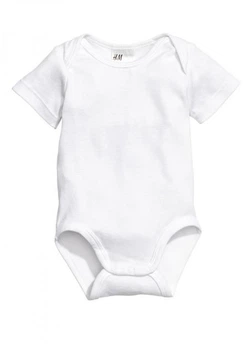 Боді H&M 1194760 50см білий