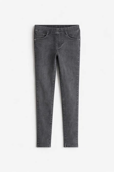 Лосини H&M 1194962 158см сірий потертий