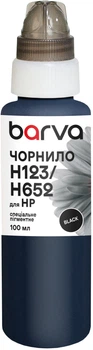 Чернила Barva для HP 46/123/651/652 Special Pigmented 100 мл Black (H652-531e)
