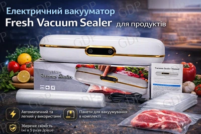 Электрический вакууматор Fresh Vacuum Sealer для продуктов