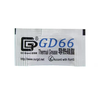 Силіконова термопаста Thermal Grease GD66 0.8 г 1.05 W/m·K для процесорів світлодіодів мікросхем