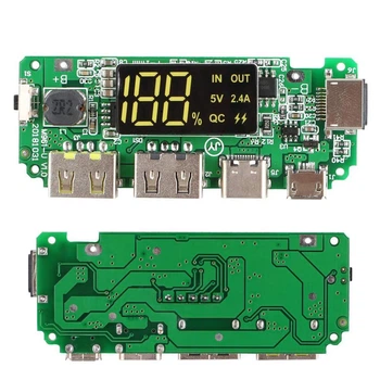 Контроллер (плата) для PowerBank 2 x USB 5V / 2.4 A