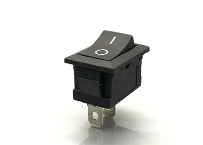 Кнопка двухпозиционная включения выключения KCD11 250V 3A Черная