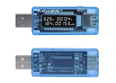 Вимірник напруги струму ємності Keweisi-V20 USB тестер