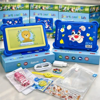Планшет Smart Cool Kids C12 для детей, 8 ГБ ОЗУ, 256 ГБ ПЗУ, Android, 7 дюймов синий (OD271195Jamp4262/1)