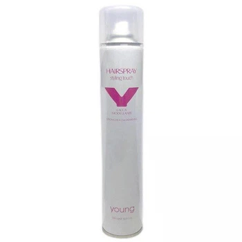 Моделирующий лак для волос сильной фиксации Young Hairspray Strongfix Lacca 500 мл