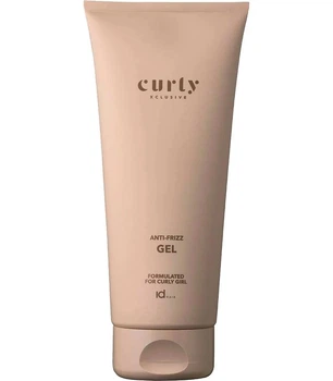 Гель для волос IdHair Curly Xclusive Anti Frizz Curl Gel 200 мл профессиональный стайлинг, контроль пушистости и формирование локонов для эластичной фиксации волос