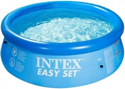 Надувной наливной бассейн Intex 244×76 см 2420 л летний бассейн для детей и взрослых