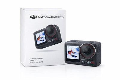 Экшн-камера DJI Osmo Action 5 Pro Standard Combo (CP.OS.00000349.01, CP.OS.00000377.01)