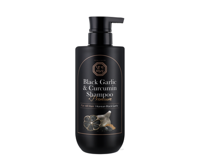Глубоко восстанавливающий шампунь для роста и укрепления волос Daeng Gi Meo Ri Black Garlic and Curcumin Shampoo 500 мл