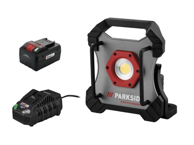 Акумуляторний світлодіодний прожектор PARKSIDE PERFORMANC PPBSTA 20-Lі з акумулятором та зарядним пристроєм