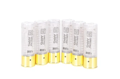 Шотшели страйкбольні Specna Arms set of 6 shells 30 BBs for Vapor shotguns