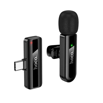 Мікрофон HOCO Type-C Fair бездротовий мікрофон L20 | 2.4G, 5-15m, 3-4h |