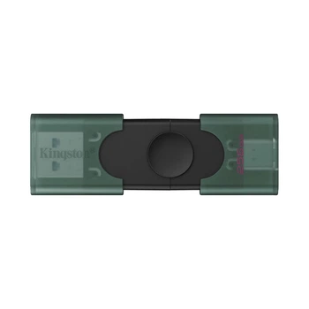 Флешка Kingston DataTraveler Duo 256GB USB3.2 Type-C Green (DTDEG2/256GB)