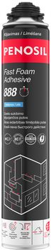 Pianka natryskowa klejąca Penosil 101138886 Fast Foam Adhesive 888 poliuretanowa 830 ml Niebieska (4743307114952)