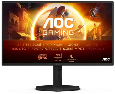 Монітор 24.5" AOC 25G4SXU Black (7123554)