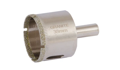 Сверло трубчатое с алмазным напылением для стекла и плитки 38 мм GRANITE 2-01-238