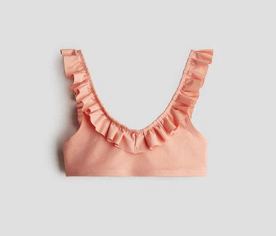 Купальний топ H&M 1275419 158-164см кораловий