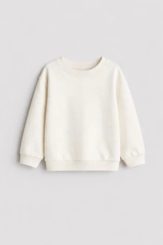 Світшот H&M 1173514 110-116см молочний