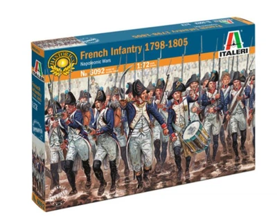 Фігури 1:72 піхота French Infantry 1798-1805 Italeri 6092