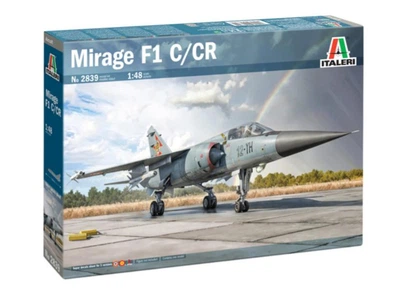 Збірна модель 1:48 винищувач Mirage F1 C/CR Italeri 2839
