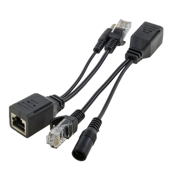 Пасивний PoE спліттер RJ45 для IP CCTV камер 12 В 2 шт