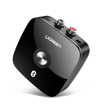 Адаптер UGREEN CM106 Bluetooth 5.1 aptX HD приемник AUX 2RCA и 3.5mm