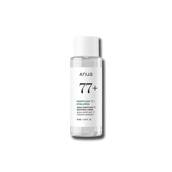 Заспокійливий тонер для обличчя з екстрактом хауттюйнії ANUA Heartleaf 77% Soothing Toner - 40 ml (оновлений дизайн)